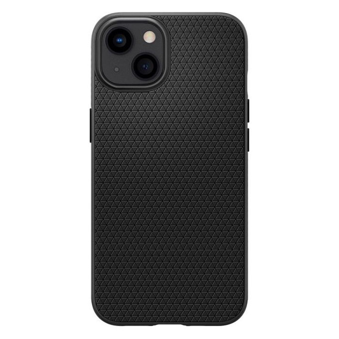 Spigen - Tok Liquid Air - iPhone 13, fekete