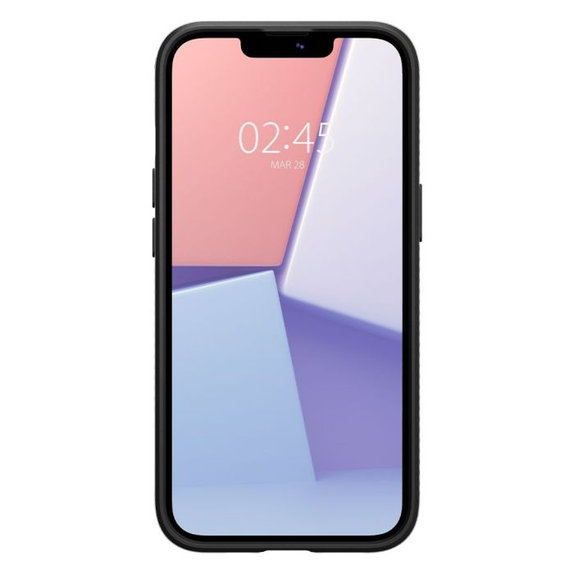Spigen - Tok Liquid Air - iPhone 13, fekete