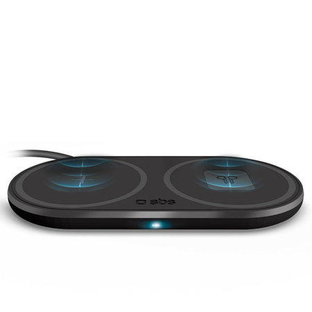 SBS - Duálna Vezeték Nélküli Töltő, fekete