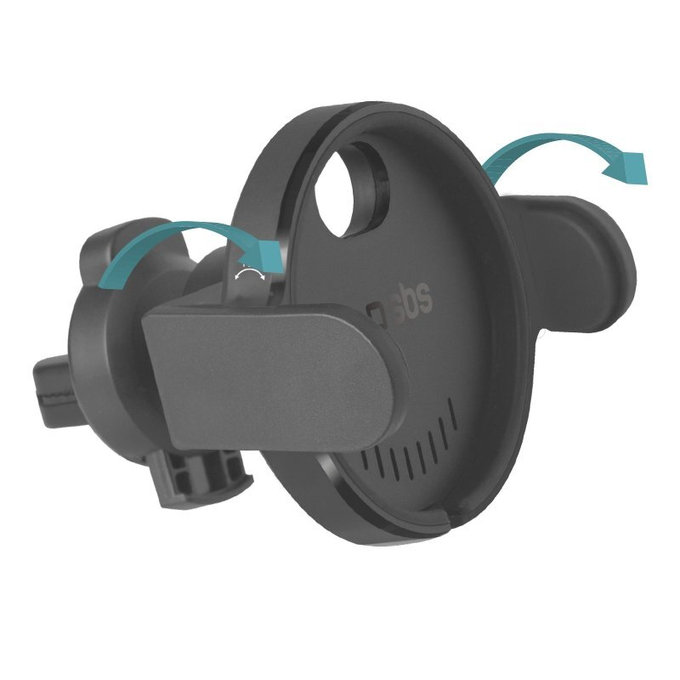 SBS - Autótartó autóhoz MagSafe-rel, fekete