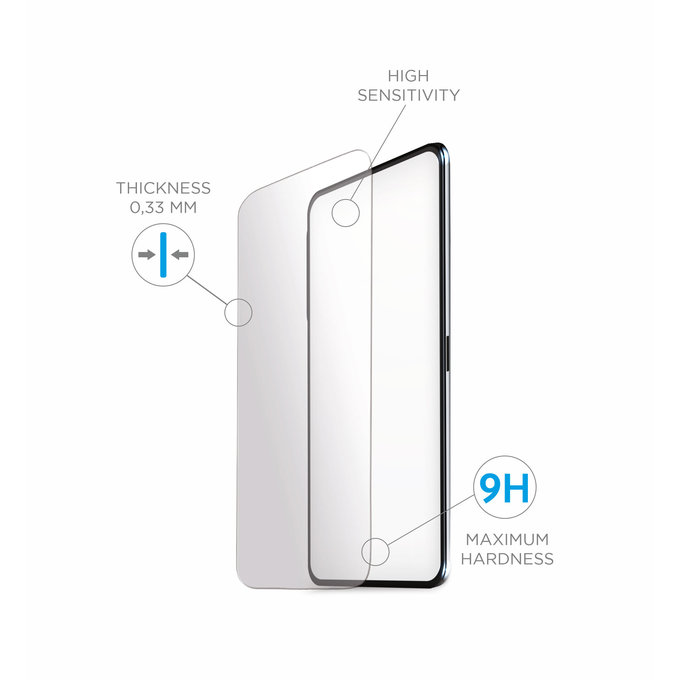 Fonex - Edzett üveg iPhone 13 Pro Max készülékhez, átlátszó