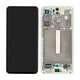 Samsung Galaxy S21 FE G990B - LCD Kijelző + Érintőüveg + Keret (Green) - GH82-26414C, GH82-26420C, GH82-26590C Genuine Service Pack
