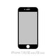 FixPremium Privacy Anti-Spy Glass - Edzett üveg - iPhone 7, 8, SE 2020 és SE 2022