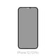 FixPremium Privacy Anti-Spy Glass - Edzett üveg - iPhone 12 és 12 Pro