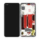 OnePlus Nord - LCD Kijelző + Érintőüveg + Keret (Blue Marble) - 2011100197 Genuine Service Pack