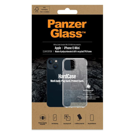 PanzerGlass - Tok HardCase AB - iPhone 13 mini, transparent