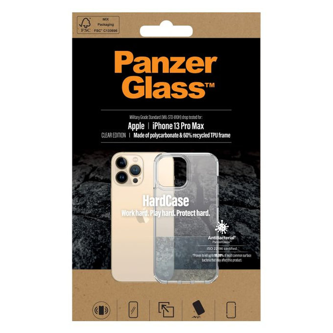 PanzerGlass - Tok HardCase AB - iPhone 13 Pro Max, átlátszó