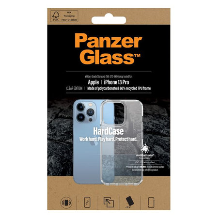 PanzerGlass - Tok HardCase AB - iPhone 13 Pro, átlátszó