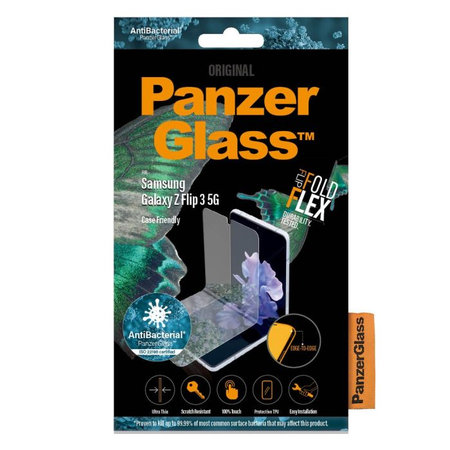 PanzerGlass - Védőfólia Case Friendly AB - Samsung Galaxy Z Flip3, átlátszó