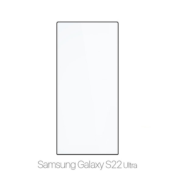 FixPremium FullCover Glass - 3D Edzett üveg - Samsung Galaxy S22 Ultra