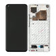 Xiaomi Mi 11, Mi 11 Pro - LCD Kijelző + Érintőüveg + Keret (Cloud White) - 56000700K200 Genuine Service Pack