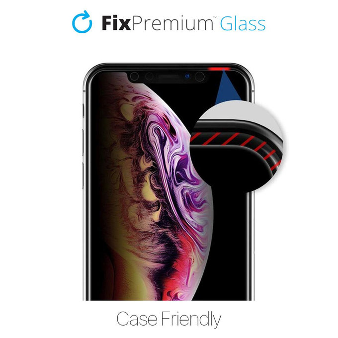 FixPremium Glass - Edzett üveg - iPhone 13 Pro Max és 14 Plus
