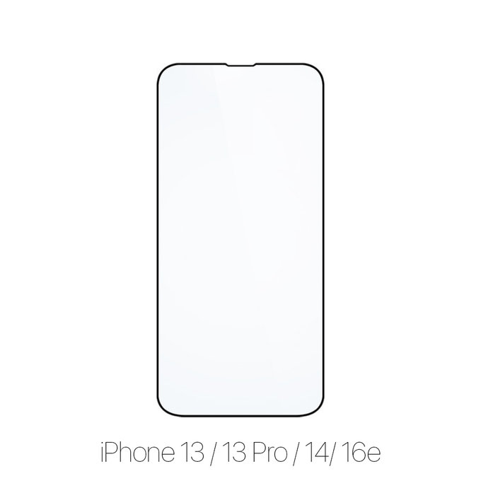 FixPremium FullCover Glass - Edzett üveg - iPhone 13, 13 Pro, 14 és 16e