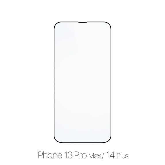 FixPremium FullCover Glass - Edzett üveg - iPhone 13 Pro Max és 14 Plus