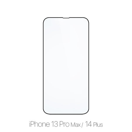 FixPremium FullCover Glass - Edzett üveg - iPhone 13 Pro Max és 14 Plus
