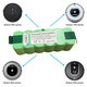 iRobot Roomba 600, 700, 800, 900-series - Akkumulátor 2130LI, 4502233, 4374392 Li-Ion 14.4V 5200mAh