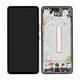 Samsung Galaxy A53 5G A536B - LCD Kijelző + Érintőüveg + Keret (Awesome Black) - GH82-28024A, GH82-28025A Genuine Service Pack