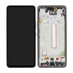 Samsung Galaxy A53 5G A536B - LCD Kijelző + Érintőüveg + Keret (Awesome Black) - GH82-28024A, GH82-28025A Genuine Service Pack