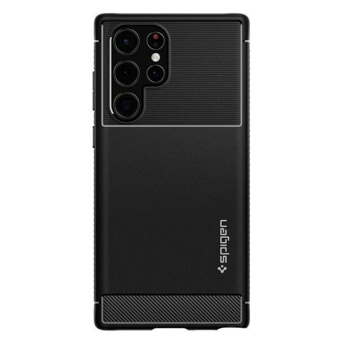 Spigen - Tok Rugged Armor - Samsung Galaxy S22 Ultra, Matte Black