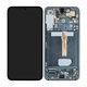 Samsung Galaxy S22 Plus S906B - LCD Kijelző + Érintőüveg + Keret (Green) - GH82-27500C, GH82-27501C Genuine Service Pack