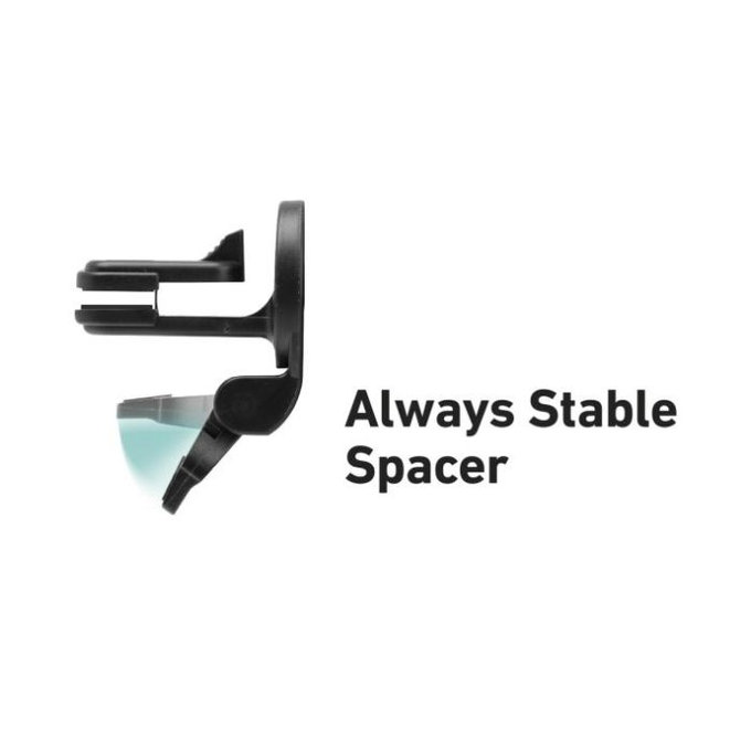 SBS - MagCharge autós tartó és MagSafe töltéshez és szellőzőnyílásba, fekete