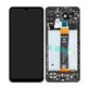 Samsung Galaxy A13 5G A136B - LCD Kijelző + Érintőüveg + Keret (Black) - GH82-29077A, GH82-29078A Genuine Service Pack