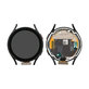Samsung Galaxy Watch 4 44mm R870 R875 - LCD Kijelző + Érintőüveg + Keret (Black) - GH97-26410A Genuine Service Pack