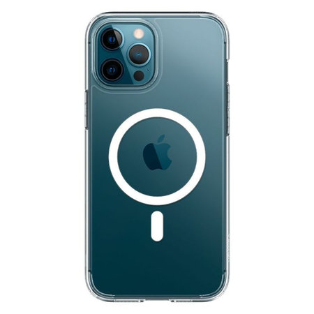 Spigen - Tok Ultra Hybrid á MagSafe-el - iPhone 12 és 12 Pro, fehér