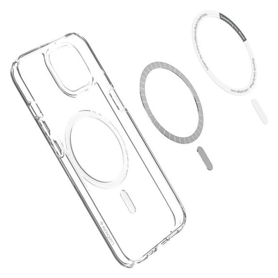 Spigen - Tok Ultra Hybrid á MagSafe-el - iPhone 13 mini, fehér