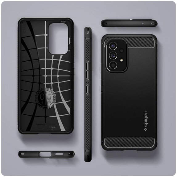 Spigen - Tok Rugged Armor - Samsung Galaxy A53 5G, Matte Black