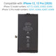 Akkumulátor iPhone 12, 12 Pro, 2815mAh, A2479, Service Pack