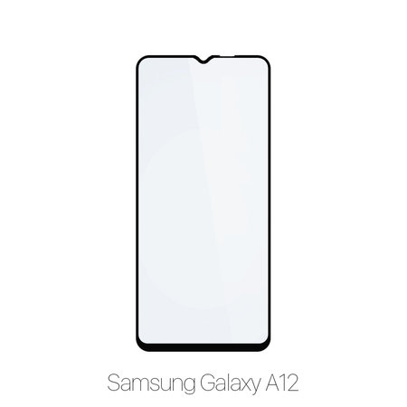 FixPremium FullCover Glass - Edzett üveg - Samsung Galaxy A12