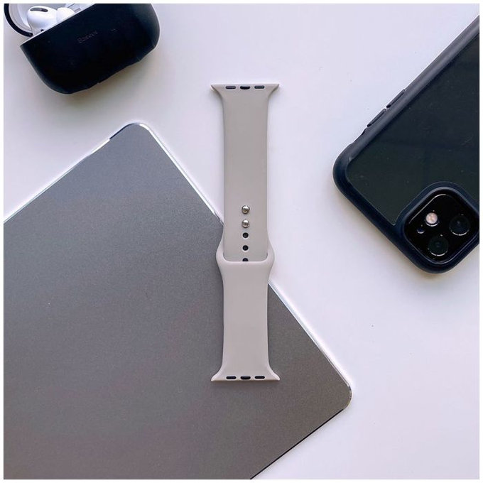 Tech-Protect - Szíj Iconband - Apple Watch 4, 5, 6, 7, SE (42, 44, 45mm), gray