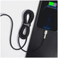 Baseus - Lightning / USB-C Kábel (2m), fekete