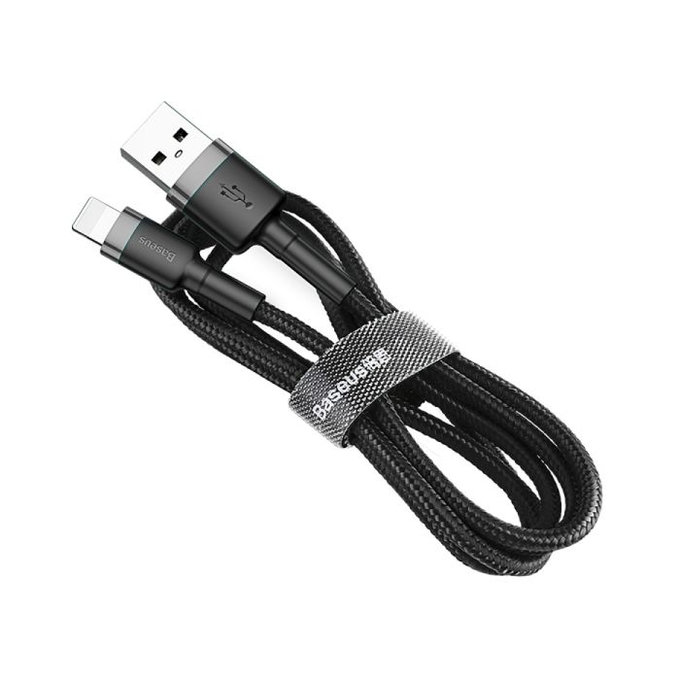 Baseus - Lightning / USB Kábel (1m), fekete