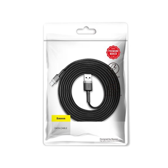 Baseus - USB-C / USB Kábel (2m), fekete