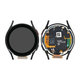 Samsung Galaxy Watch 4 40mm R865 - LCD Kijelző + Érintőüveg + Keret (Black) - GH82-28815A Genuine Service Pack