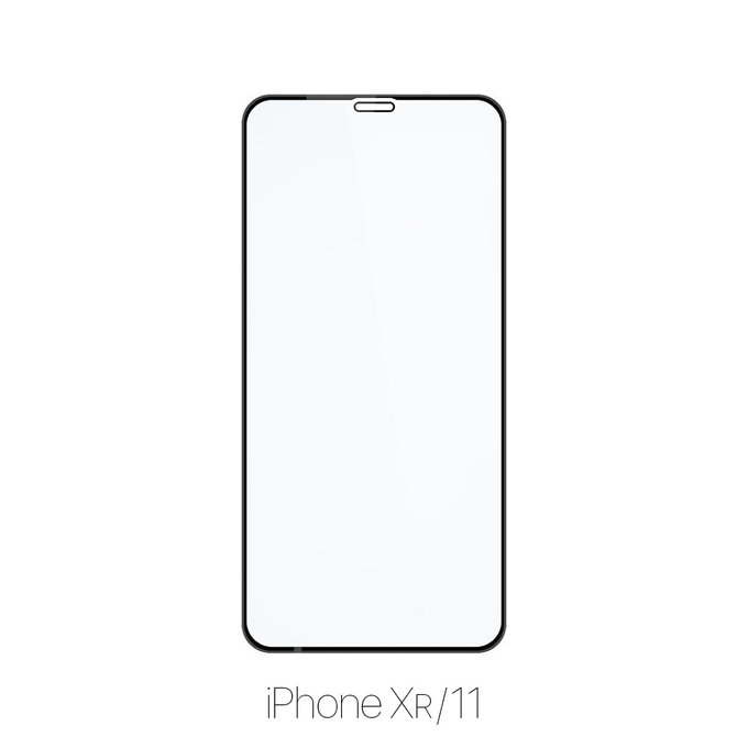FixPremium FullCover Glass - Edzett üveg - iPhone XR és 11