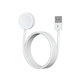 Mágneses Apple Watch töltőkábel, USB-A, 1 m, műanyag, bulk