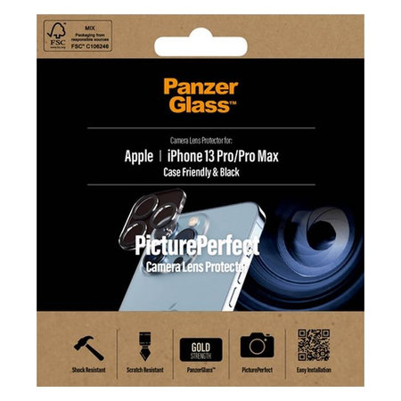 PanzerGlass - Kameralencse Védőburkolat PicturePerfect - iPhone 13 Pro és 13 Pro Max, átlátszó