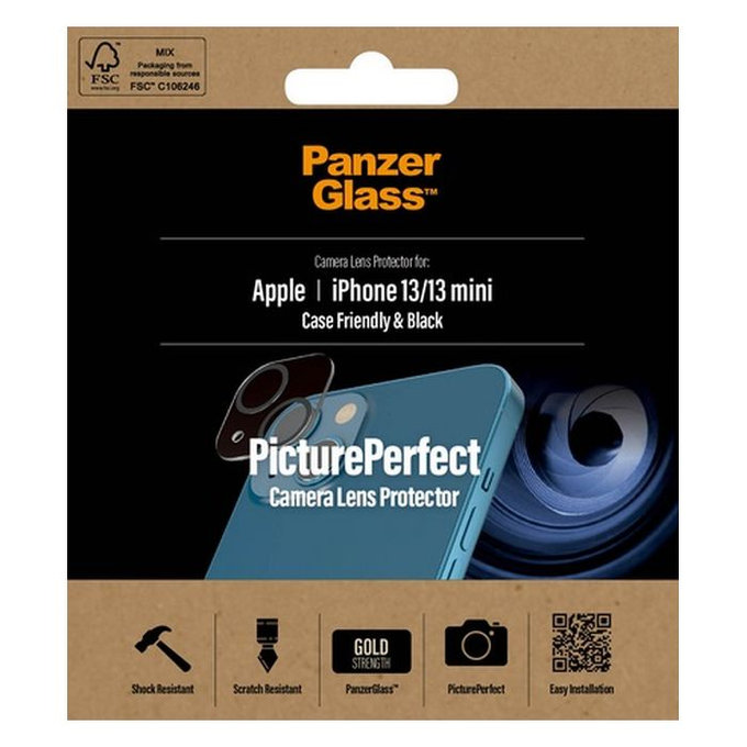 PanzerGlass - Kameralencse Védőburkolat PicturePerfect - iPhone 13 mini és 13, átlátszó