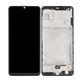 Samsung Galaxy A32 4G A325F - LCD Kijelző + Érintőüveg + Keret (Black) OLED