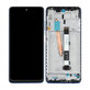 Xiaomi Poco X3 NFC - LCD Kijelző + Érintőüveg + Keret (Cobalt Blue) TFT