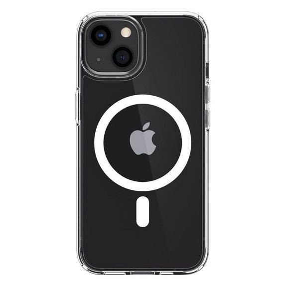 Spigen - Tok Ultra Hybrid á MagSafe-el - iPhone 13, fehér