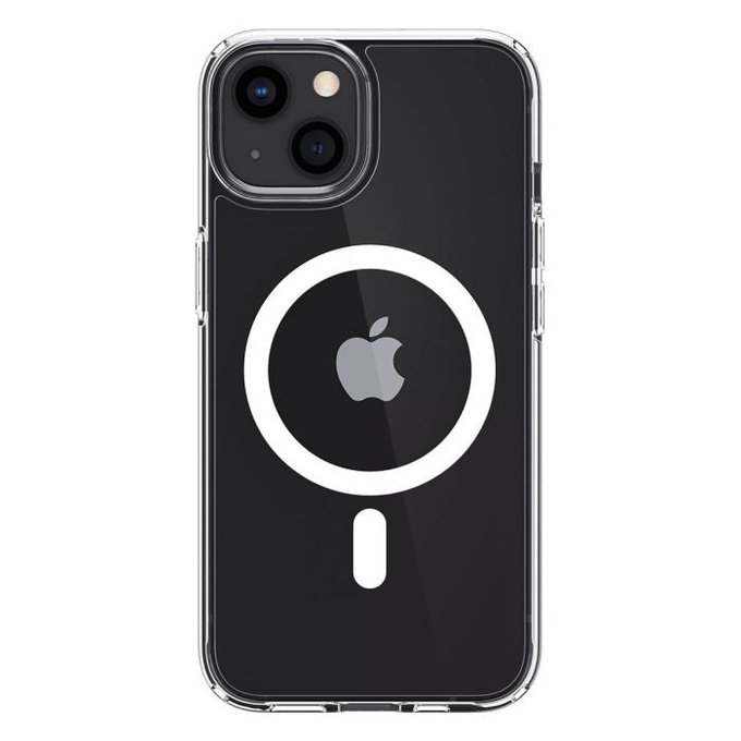 Spigen - Tok Ultra Hybrid á MagSafe-el - iPhone 13, fehér
