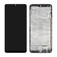 Samsung Galaxy M32 M325F - LCD Kijelző + Érintőüveg + Keret TFT