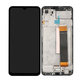 Samsung Galaxy M33 5G M336B - LCD Kijelző + Érintőüveg + Keret (Black) TFT