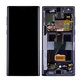 Samsung Galaxy Note 10 - LCD Kijelző + Érintőüveg + Keret (Black) OLED