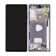 Samsung Galaxy Note 20 N980B - LCD Kijelző + Érintőüveg + Keret (Black) OLED