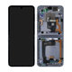 Samsung Galaxy Z Flip 4 F721B - LCD Kijelző + Érintőüveg + Keret (Blue) - GH82-29440D, GH82-30238D, GH82-30239D, GH82-29441D Genuine Service Pack